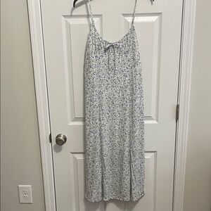 No Boundaries Shirred Midi Dress